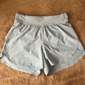 Lululemon fast and free short in seal grey
